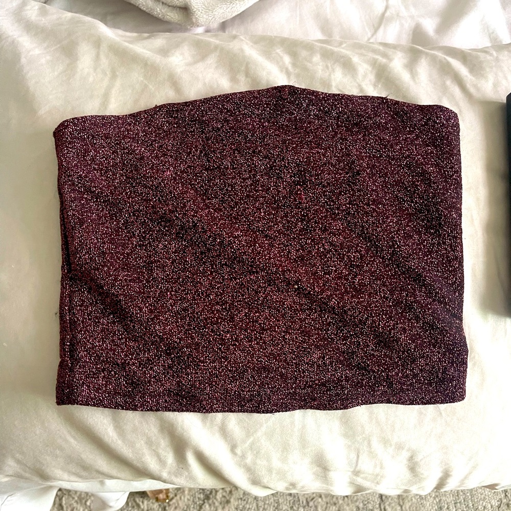 Wild Fable pink sequin tube top